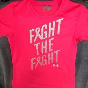 𝅺nwot Womens Small Under Armour Heat Gear TShirt